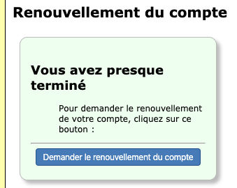 Compute Canada Account Renewal Almost Done (Francais)