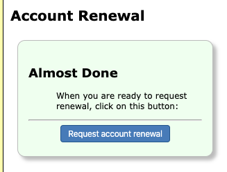 Compute Canada Account Renewal Almost Done