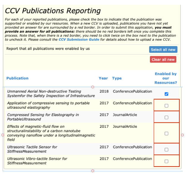 Canadian Common CV Screen Shot